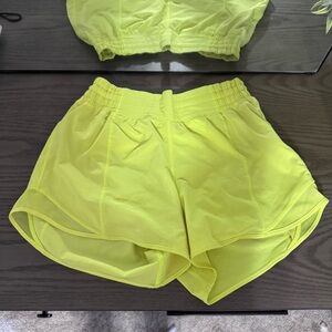 Lululemon hotty hot HR 4” short